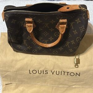 Speedy 25 Monogram, Louis Vuitton Authentic